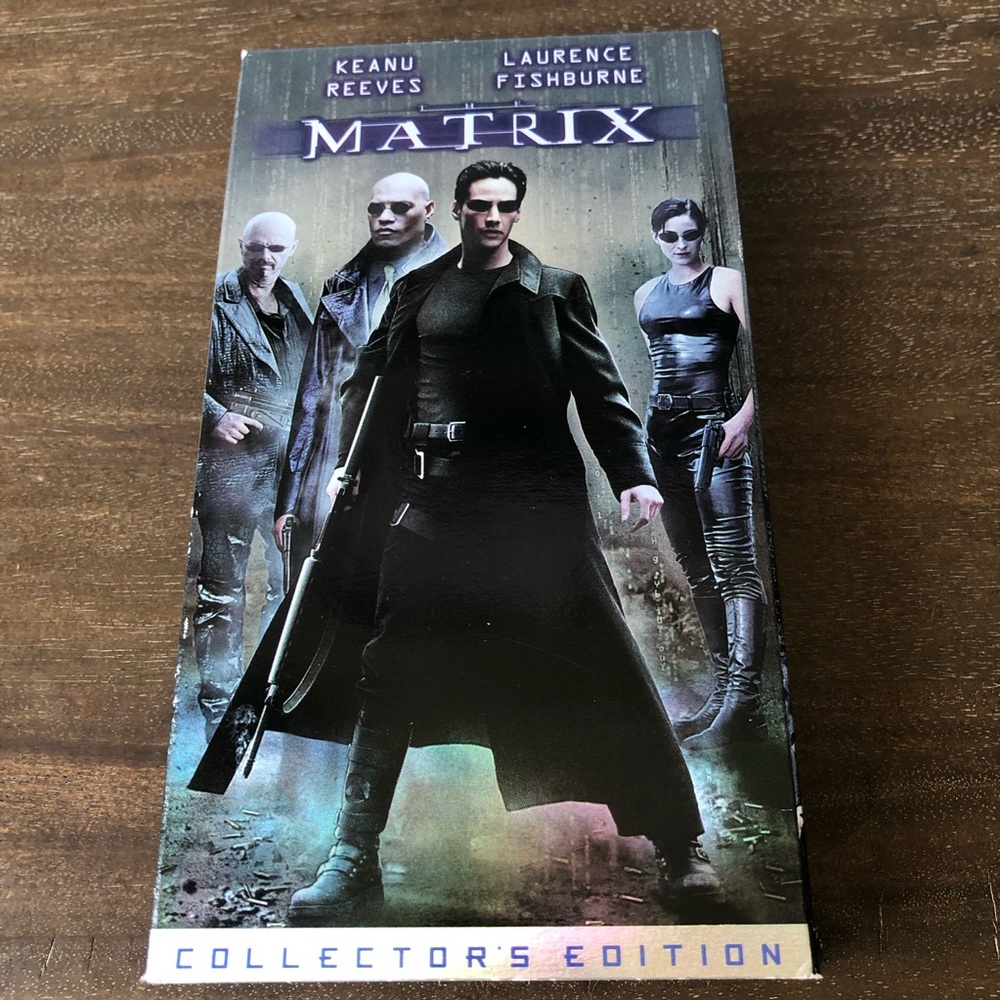 The Matrix Movie Collector's Edition VHS Tape